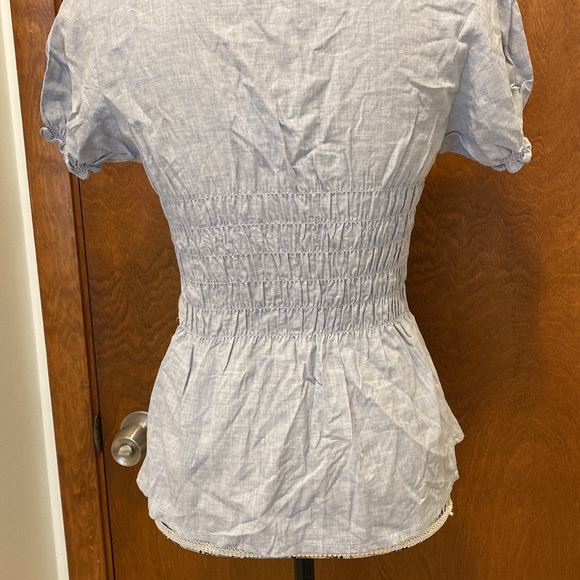 MinkPink ruffled shirt size small , - Picture 6 of 6